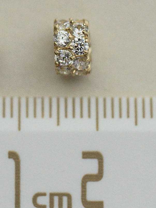925 Sterling Silver Rhinestone Geometric Dainty Necklace