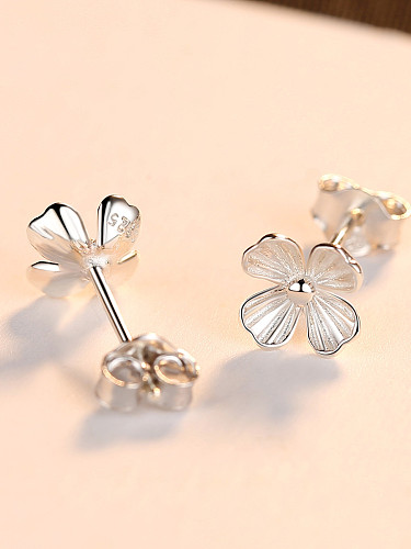 Sterling Silver Mini flower studs earring