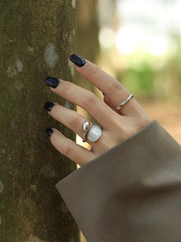 925 Sterling Silver Round Minimalist Ring