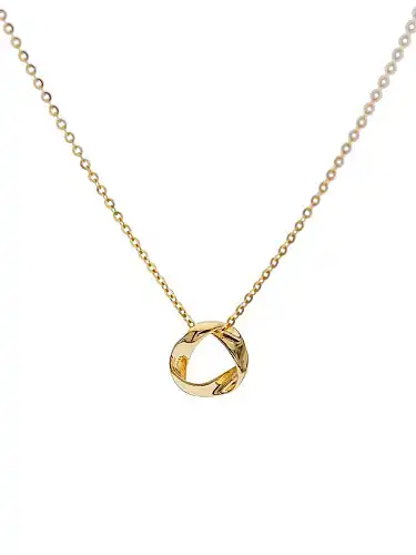 925 Sterling Silver Geometric Dainty Necklace