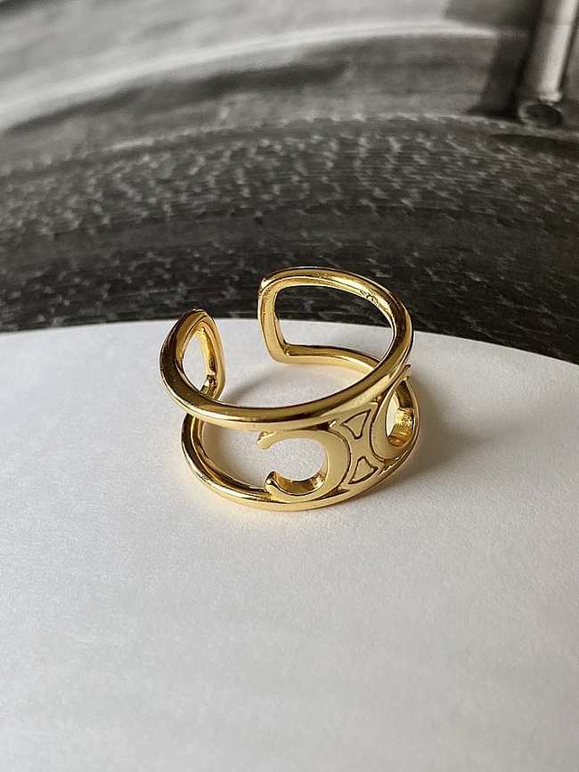 925 Sterling Silver Geometric Minimalist Band Ring