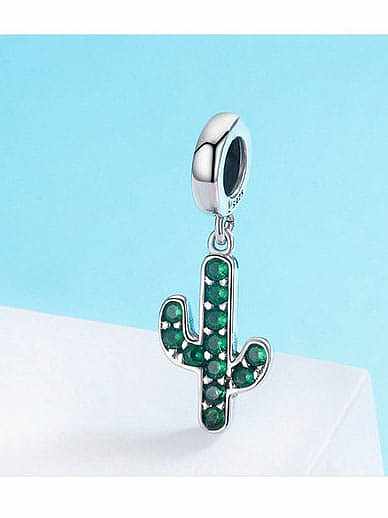 925 Silver Cactus charms