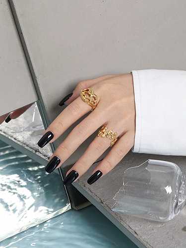 925 Sterling Silver Heart Vintage Band Ring
