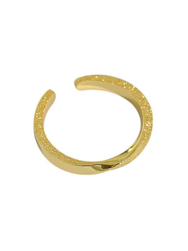 Runder minimalistischer Ring aus 925er Sterlingsilber