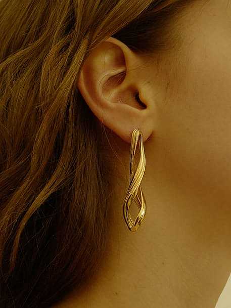 925 Sterling Silver Statement Mobile Big Earrings (Single) Chandelier Earring