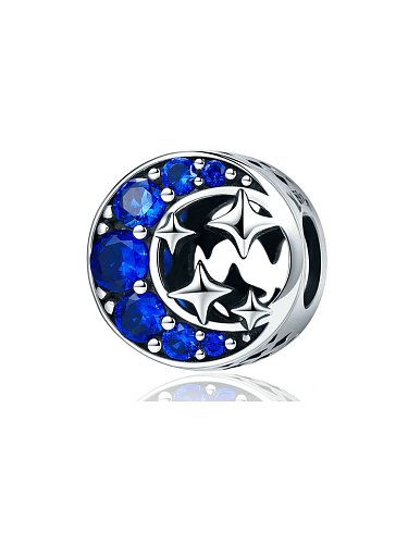 925 silver moon charms