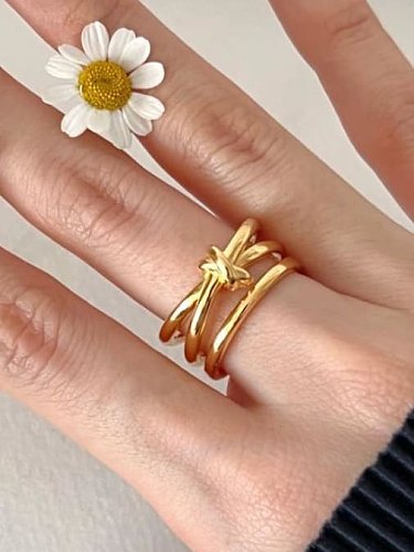 925 Sterling Silver Geometric Vintage Stackable Ring