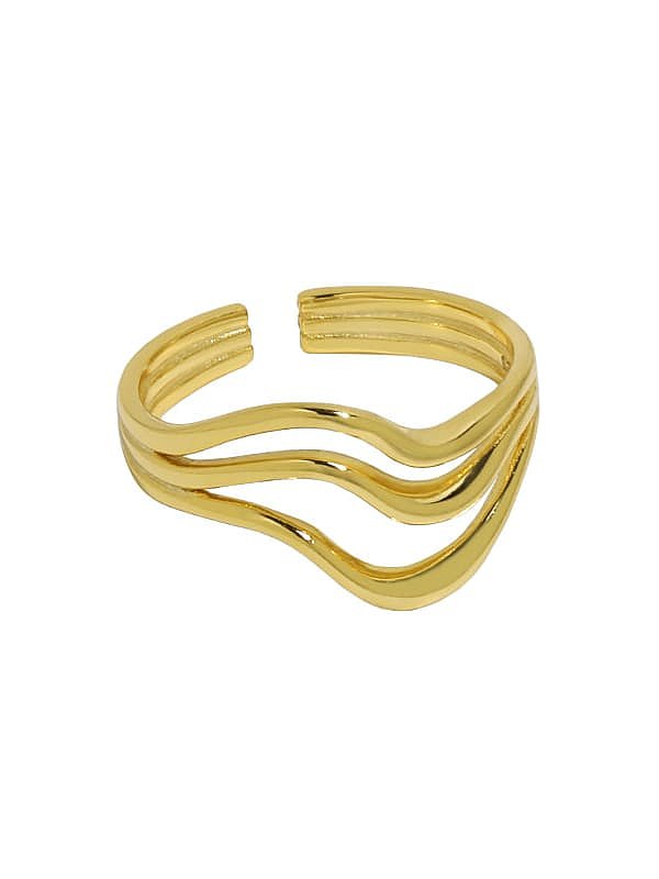 925 Sterling Silver Irregular Minimalist Stackable Ring