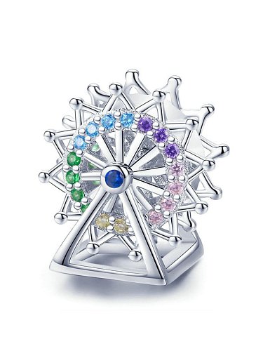 925 Silver Lucky Ferris Wheel charms