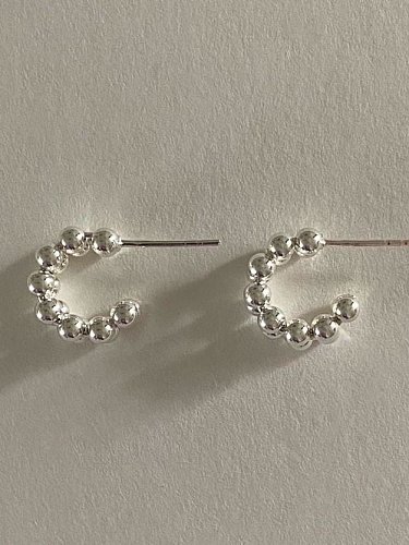 925 Sterling Silver Minimalist Stud Earring