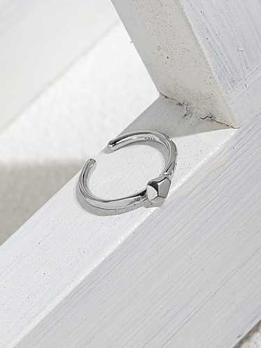 925 Sterling Silver Irregular Minimalist Midi Ring