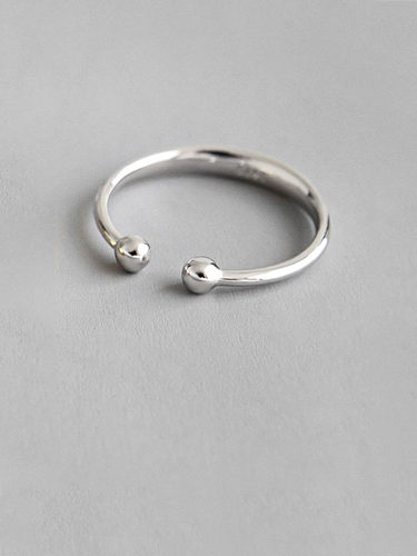 925 Sterling Silver With Smooth Simplistic Round Single Ear Clip Earless hole