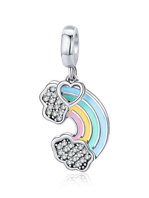 925 silver rainbow charms
