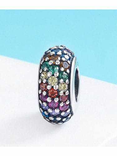 925 Silver Rainbow Bead charms