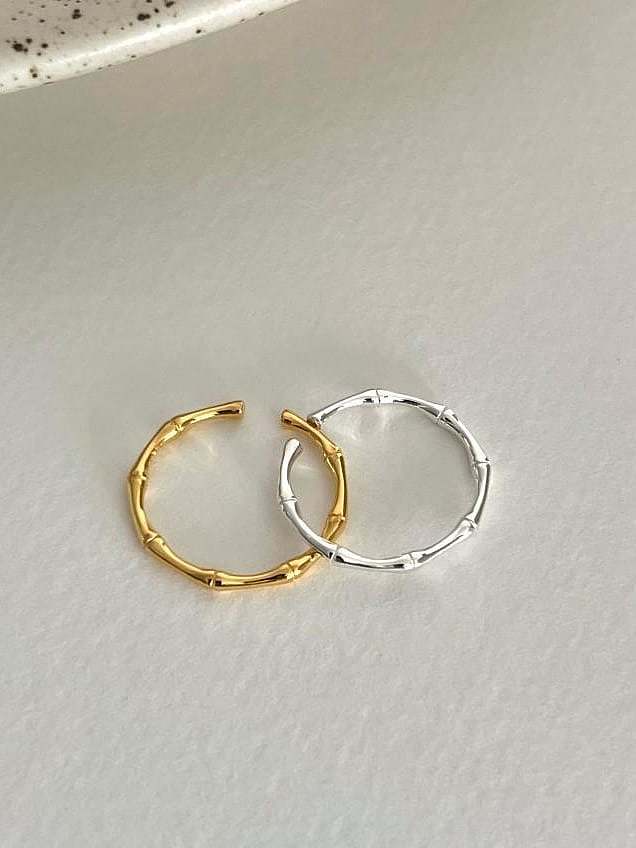 925 Sterling Silver Round Minimalist Band Ring