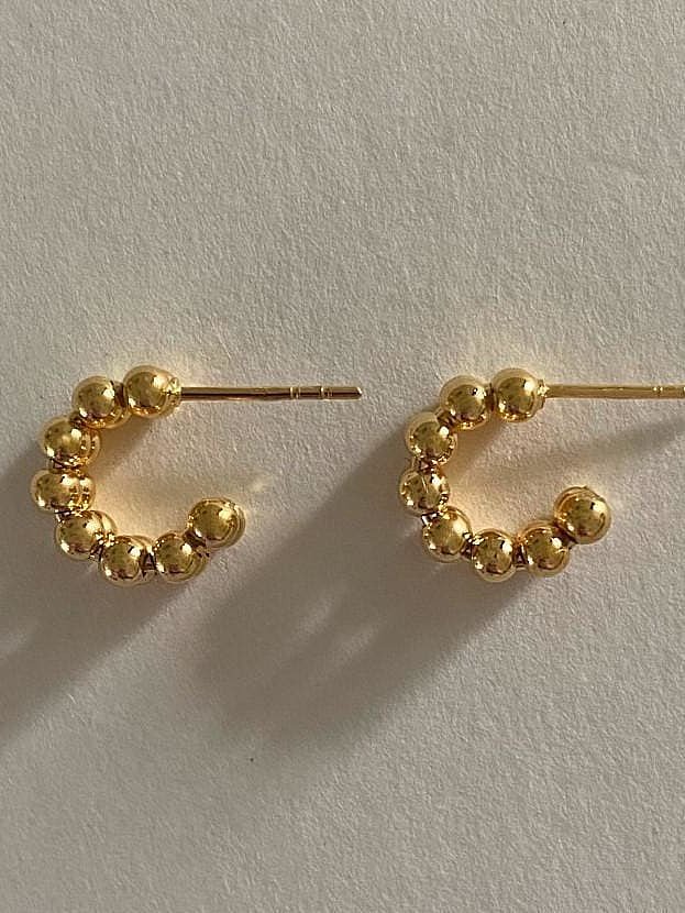 925 Sterling Silver Minimalist Stud Earring