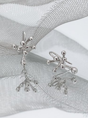 925 Sterling Silver Geometric Vintage Stud Earring