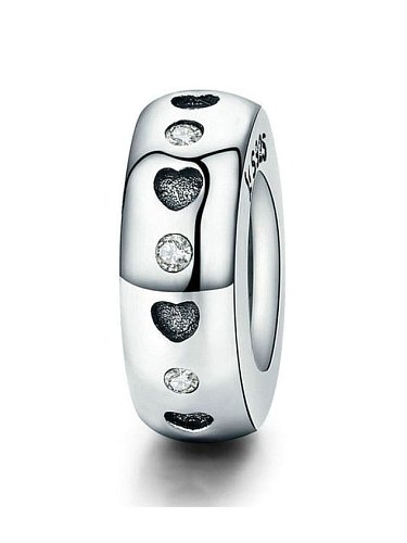 breloques coeur mignon en argent 925