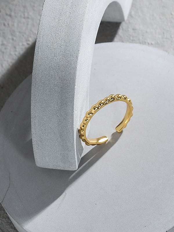 925 Sterling Silver Irregular Minimalist Band Ring