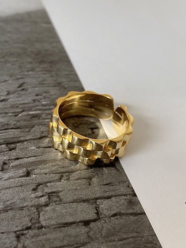 925 Sterling Silver Geometric Minimalist Band Ring