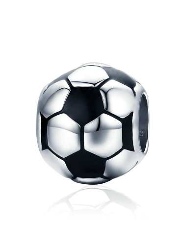 925 silver football charms