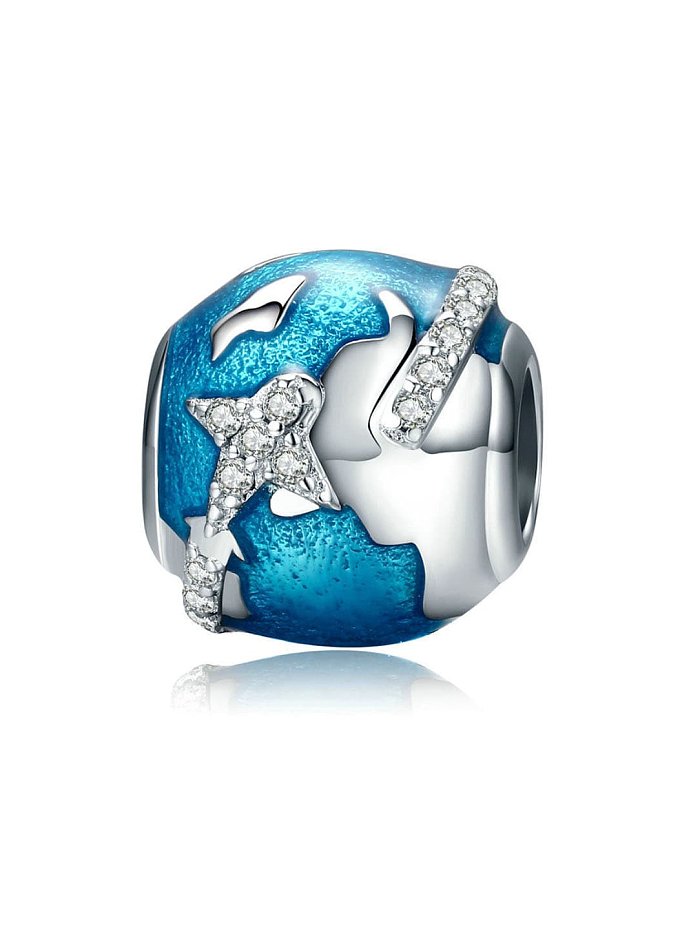 925 silver round the world charms