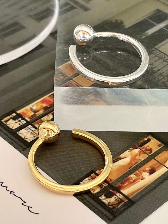 925 Sterling Silver Round Vintage Band Ring