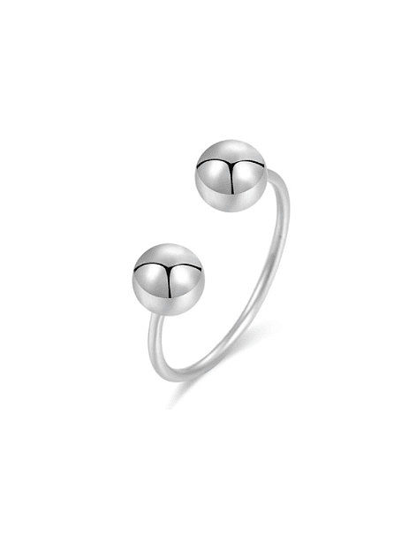 925 Sterling Silver Round Minimalist Band Ring