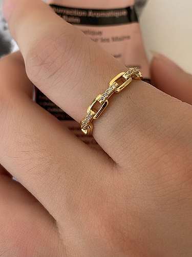 925 Sterling Silver Geometric Vintage Band Ring