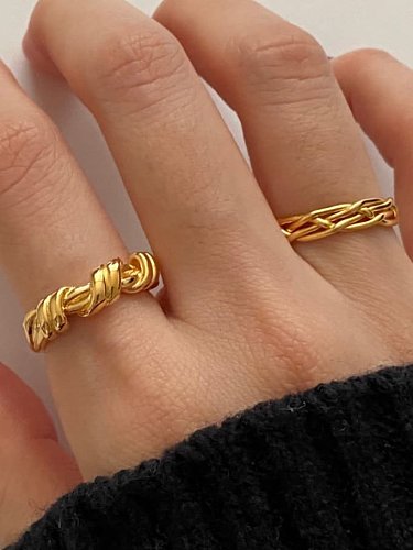925 Sterling Silver Irregular Vintage Band Ring