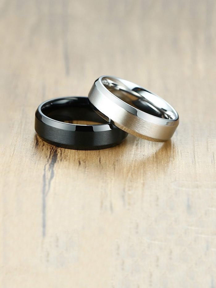 Titanium Smooth Round Ring