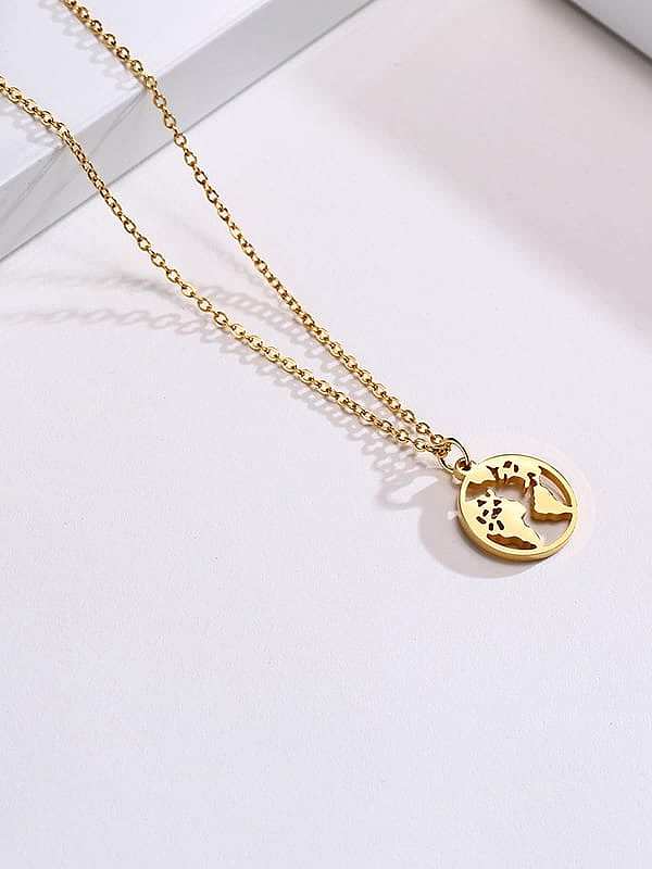 Stainless steel Minimalist Irregular Pendant