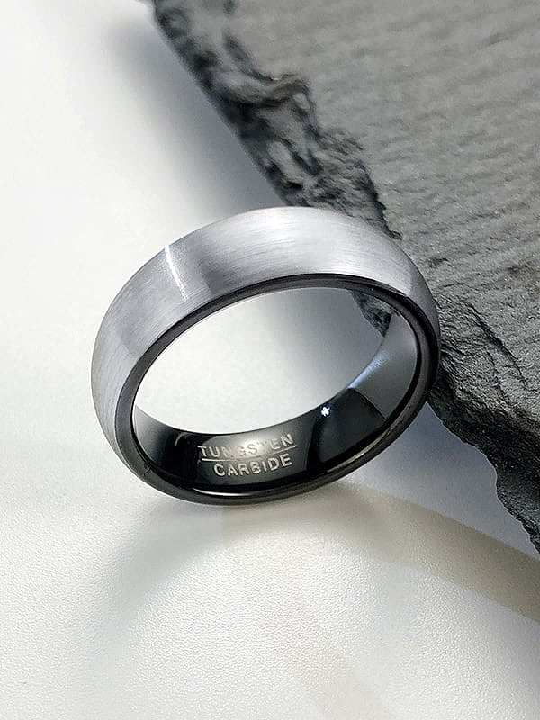 Stainless steel Geometric Minimalist Band Ring