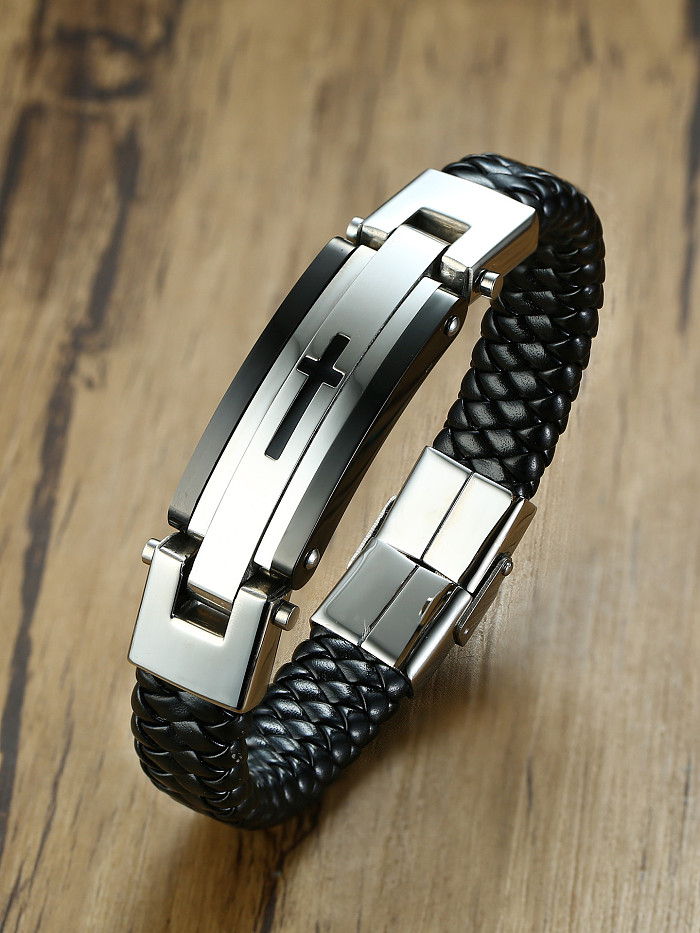 Stainless Steel With Platinum Plated Personality Fringe Bracelets