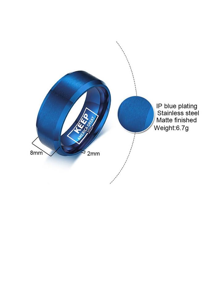 Stainless Steel With Smooth Simplistic Round Band Rings