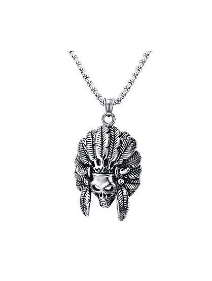 Personality Geometric Shaped Stainless Steel Pendant