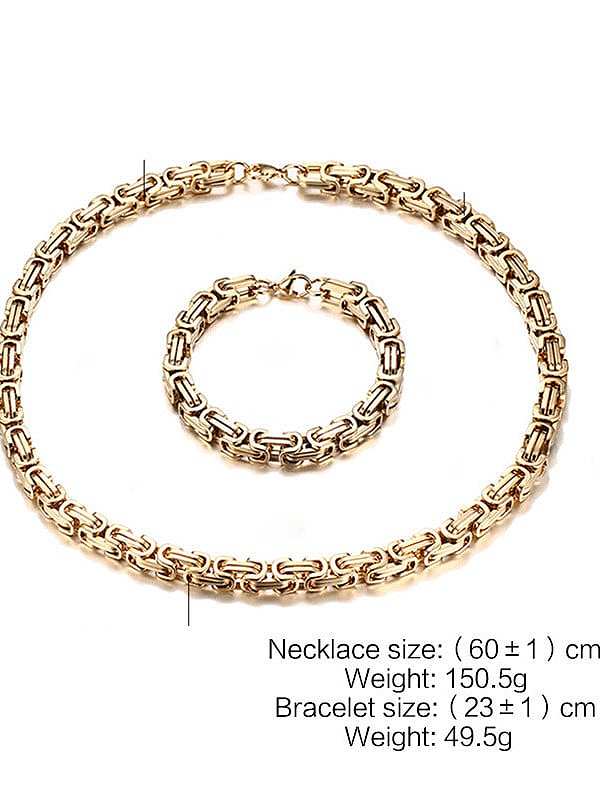 Titanium Steel Irregular Vintage Necklace