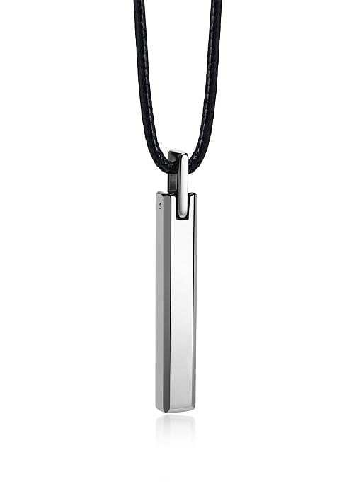Titanium Steel Minimalist Geometric Pendant
