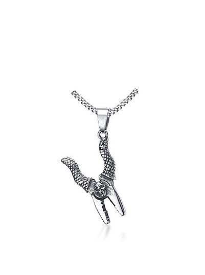 Personality Pliers Shaped High Polished Stainless Steel Pendant