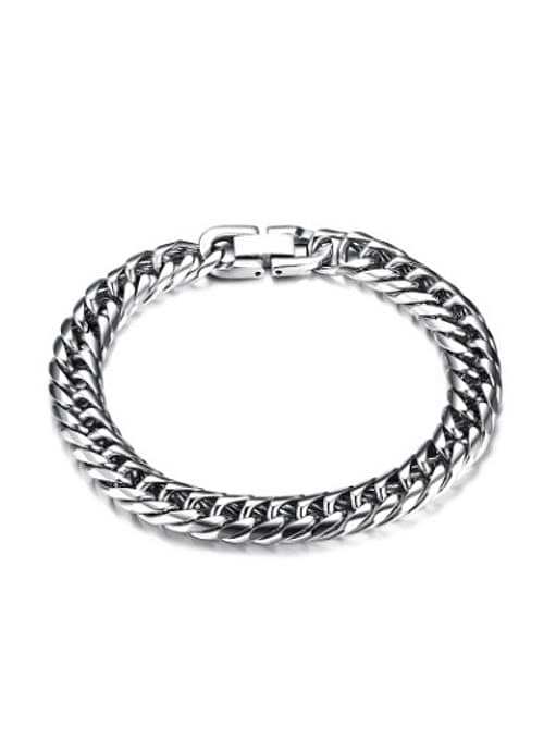 Fashionable High Polished Stainless Steel Bracelet