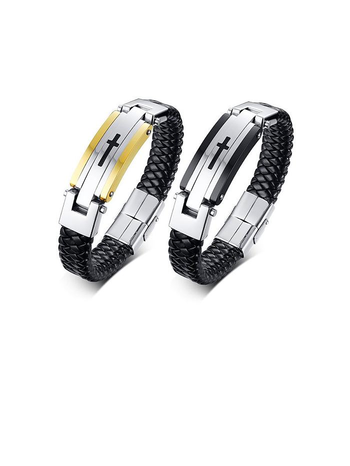 Stainless Steel With Platinum Plated Personality Fringe Bracelets