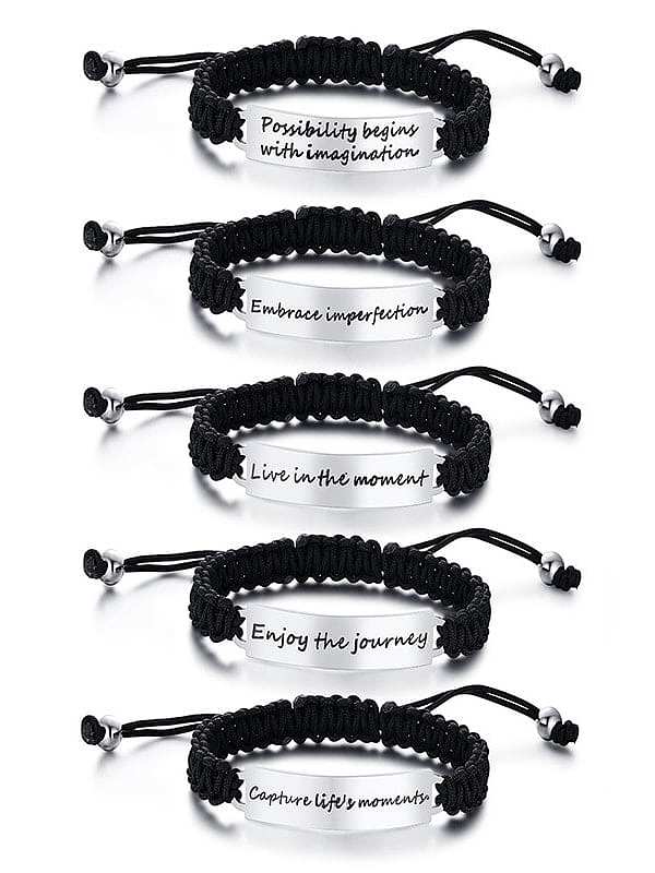 Stainless Steel With Bracelets