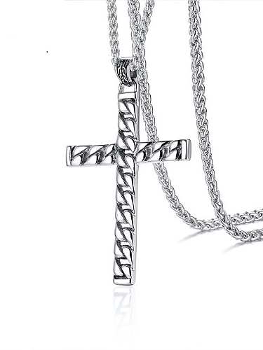 Stainless steel Cross Minimalist Regligious Necklace