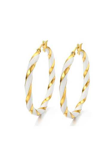 Elegant Gold Plated Star Shaped Glue Drop Earrings