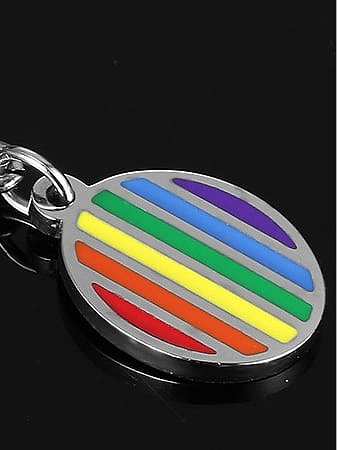 All-match Colorful Oval Shaped Glue Titanium Bracelet
