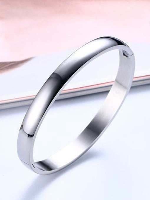 Fashionable Gold Plated Stainless Steel Bangle