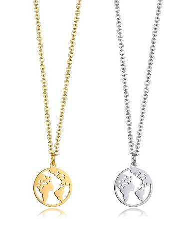 Stainless steel Minimalist Irregular Pendant