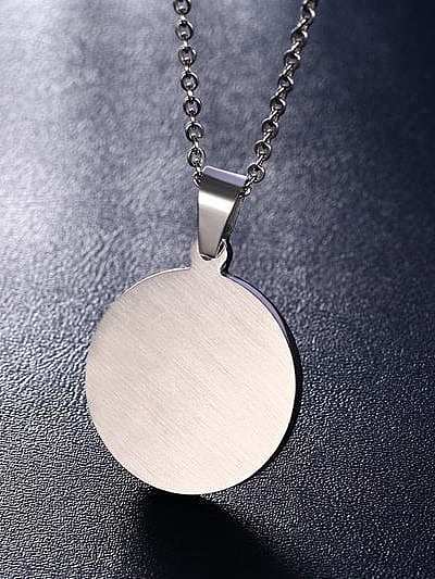 Fresh Tree Shaped Glue Stainless Steel Pendant