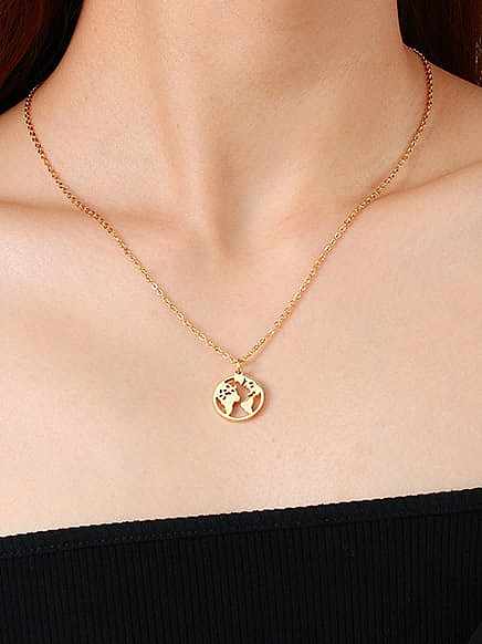 Stainless steel Minimalist Irregular Pendant