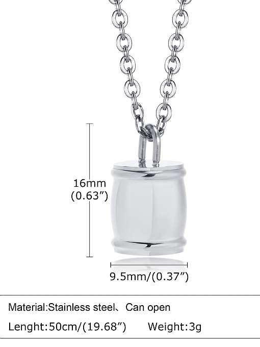 Stainless steel Hip Hop Geometric Pendant